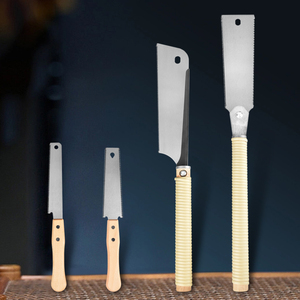 Serra de Mão Japonesa Industrial ODM para Marcenaria, Lâmina Dupla Face, Aço de Alto Carbono SK5, Lâmina Flexível para Corte Rente - Product Image 3