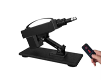 Machine sexuelle automatique avec gros godemichet vibrant, jouet sexuel pour adultes, machine de masturbation pour femmes
