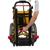 Longermay Promotion Chariot d'Accès Pliable pour Escaliers et Fauteuils Roulants de Dragon Medical