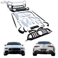 Kits en fibre de carbone style fusée GT63 à B900 comprenant pare-chocs, extensions d'ailes, lèvre de pare-chocs et calandre pour pare-chocs de voiture X290 2019+
