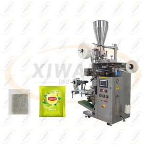 <b>Small</b> Square Filter Dip Tea Pouch <b>Bag</b> Packaging Machine Tea Sachet <b>Bags</b> Filling Packing Machine for Inner and Outer <b>Bag</b> - Product Image 1