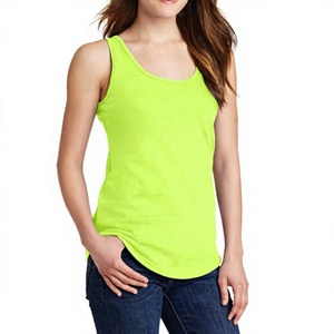 SAVOW FIGHT WEAR OEM Personnalisé Débardeurs Tricotés Décontractés pour Femmes Grandes Tailles, Été, Couleur Unie, Respirants, Anti-boulochage, Écologiques - Product Image 1