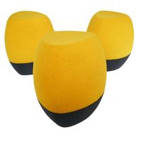 Logo personnalisé Microphones éponge Triangle forme carrée Mic Foam Cover