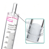 Pipette sérologique jetable stérile en plastique PS graduée de 1 à 100 ml pour le transfert de liquides en laboratoire