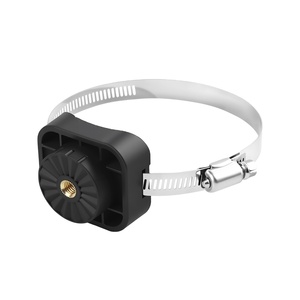 VINmounts multi-mode real-time sonar bracket, stainless steel <b>hose</b> clamp connection adjustable size VIN-TYQ-BK91-114 - Product Image 1