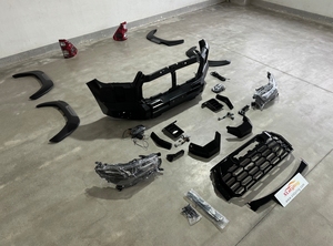 XLstyling Accesorios para Camionetas, Kit de Carrocería, Parachoques para <span class=keywords><strong>Toyota</strong></span> Hilux Revo Rocco 16-20, Actualización al Estilo <span class=keywords><strong>Toyota</strong></span> <span class=keywords><strong>Tundra</strong></span> <span class=keywords><strong>2021</strong></span> - Product Image 2