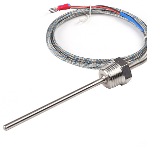 PID Temperature <b>Controller</b> 2M <b>Wire</b> 1/2 NPT 1/4 Probe 50mm 100mm 150mm 200mm Thermocouple Stainless Steel Temperature Sensor - Product Image 5