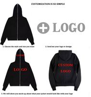 Ventes en gros de sweats à capuche personnalisés de haute qualité avec fermeture éclair intégrale pour la sublimation par transfert thermique