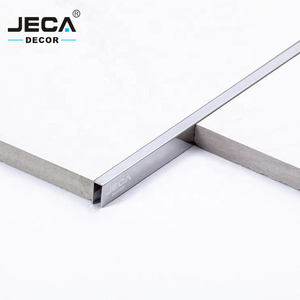 Foshan fabrika JECA paslanmaz çelik seramik köşe parçaları <span class=keywords><strong>304</strong></span> <span class=keywords><strong>U</strong></span> şekli OEM Logo özelleştirilmiş seramik karo profili duvar dekorasyonu için
