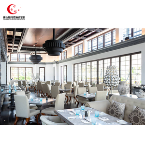 Fábrica <span class=keywords><strong>de</strong></span> dubai comercial durable <span class=keywords><strong>de</strong></span> alta restaurante mesa y sillas para la venta - Product Image 5