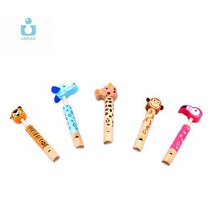 UDEAS-Juguetes de bambú de alta calidad para niños, instrumentos musicales educativos, Silbatos de madera - Product Image 4