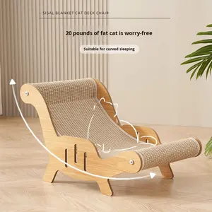 Tiragraffi per gatti; Letto per gatti; Giocattoli per gatti durevoli; Asse per artigli di gatto; Forniture per animali antigraffio e senza spargimento; Lettino per gatti - Product Image 3