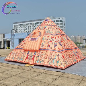 Modelo de Pirámide Inflable Gigante Personalizado, Gran <span class=keywords><strong>Edificio</strong></span> del Antiguo Egipto para Eventos al Aire Libre, Publicidad, Exhibición y Decoración - Product Image 4