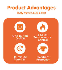 USB Elektrikli Isıtmalı Ayı Peluş Kumaş ve Üç Farklı Sıcaklık Seviyesiyle Vücudunuzu Isıtır - Product Image 5