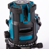 Niveau laser vert professionnel à 5 lignes, autonivelant 360°, horizontal et vertical, pour la vente en gros