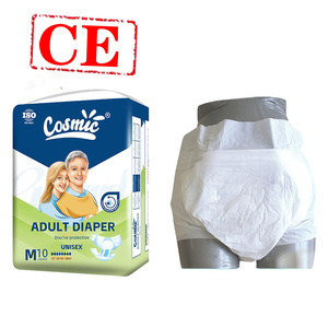 Couches jetables pour adultes, prix de gros, tissu non tissé respirant, protection 3D anti-fuites pour seniors et adolescents, usine chinoise - Product Image 1