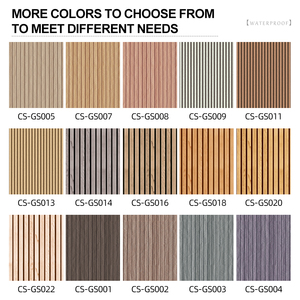 Carta da Parati Impermeabile Effetto Legno, Adesivo Murale in PVC Autoadesivo, Design a Griglia 3D <span class=keywords><strong>per</strong></span> Pannelli Murali del Soggiorno - Product Image 2