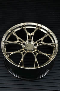 عجلة Borui مخصصة مصقولة مقاس 18 19 20 21 22 24 بوصة، جنط 5x114.3 5x112 5x130 5x120 6x139.7 لسيارات Tesla وBenz وBMW وAudi، تصميم متشعب - Product Image 6