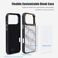 Fundas de Teléfono Personalizadas de Lujo con Logotipo Personalizable, Impresión UV, Resistentes a Impactos, TPU+PC, Sublimación, para iPhone 17 16 15 14 Pro Max