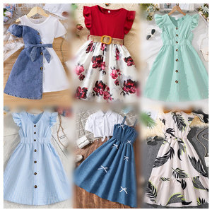 Lotes de Ropa Infantil al por Mayor, Artículos Nuevos a Granel, Vestidos de Verano para Niñas, Entrega Aleatoria - Product Image 2