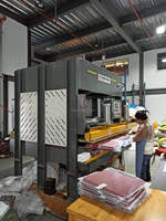 Presse à chaud hydraulique pour matelas en mousse PU/EVA, machine de compression de feuilles d'EVA, machine de compression de matelas pour textiles de maison