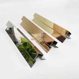 Custom Size M136 Stainless Steel Durable Waterproof Tile Edge Trim <b>Corner</b> with Easy Installation for Apartment Use - Product Image 1