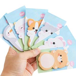Notas Adhesivas Autoadhesivas con Forma de Animales de Dibujos Animados, Personalizadas y Lindas, Gran Venta - Product Image 1