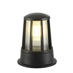 Moderno impermeabile E27 colonna palo LED luce villa giardino quadrato esterno illuminazione prato giardino