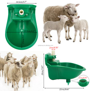 Equipo de Sistema Automático de Agua para Cría de Cabras, Bebedero de Agua de Plástico Montado en la Pared, Tazón de Agua para Cabras y Corderos - Product Image 6