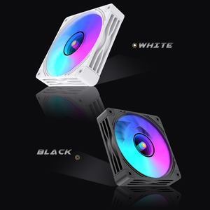 Lovingcool Infinite Mirror Lichteffekt Kupfer kern lager Typ 5V 3PIN ARGB Gaming <span class=keywords><strong>Computer</strong></span> gehäuse Lüfter für PC - Product Image 5