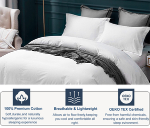 Hotel <span class=keywords><strong>de</strong></span> cinco estrellas Lino Algodón Ropa <span class=keywords><strong>de</strong></span> <span class=keywords><strong>cama</strong></span> <span class=keywords><strong>de</strong></span> cuatro piezas Juego <span class=keywords><strong>de</strong></span> sábanas blancas Queen King Funda nórdica <span class=keywords><strong>Fundas</strong></span> <span class=keywords><strong>de</strong></span> edredón <span class=keywords><strong>para</strong></span> ropa <span class=keywords><strong>de</strong></span> <span class=keywords><strong>cama</strong></span> <span class=keywords><strong>de</strong></span> hotel - Product Image 2