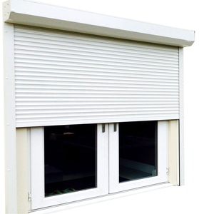 Portes <span class=keywords><strong>de</strong></span> <span class=keywords><strong>garage</strong></span> automatiques enroulables en aluminium isolées, personnalisées, légères, pour maison - Product Image 1