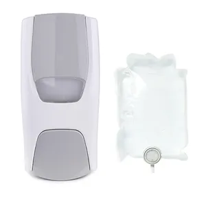 Wall Mount Bathroom Hotel 1500ml Ball Pump Touch Hand Liquid Spray Soap Sanitizer Dispenser