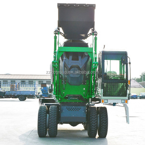 Nhỏ tự tải trộn bê tông Xe Tải Tự cho ăn Xe trộn 3.5 Di động tự tải trộn bê tông xe tải - Product Image 3