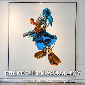 Série <span class=keywords><strong>Mickey</strong></span> : Blocs de construction 3D en résine peints à la main, grandes briques, jouets animaux, figurines d'anime, sculpture, objets de collection <span class=keywords><strong>film</strong></span> et télévision - Product Image 2