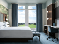 Meubles d'hôtel Eastport haut de gamme, table et chaise pour projets hôteliers