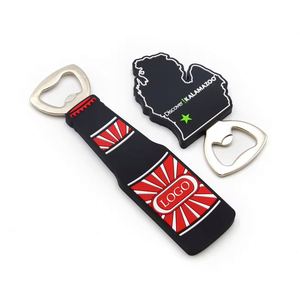 Abridor de Botellas Magnético con Logotipo Personalizado, Impresión UV, Recuerdos de Plástico para Refrigerador, para Bodas y Eventos, Disponible al por Mayor - Product Image 5
