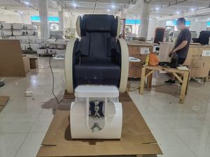 Modern lüks elektrikli uzanmış tırnak salonu <span class=keywords><strong>Spa</strong></span> ayak bakımı için pedikür sandalyesi LED yeni tasarım hiçbir sıhhi tesisat masaj pedikür sandalyesi pedikür sandalyesi - Product Image 3