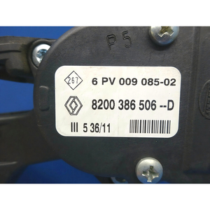 Pédale d'accélérateur automatique R&C TPS 8200386506D pour DACIA SANDERO LAUREATE 2008 - Product Image 1