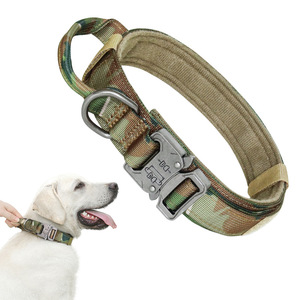 High Quality Heavy Duty Metal Buckle Pet <strong>Collar</strong> Large <strong>Dogs</strong> <strong>Collar</strong> <strong>Tactical</strong> <strong>Dog</strong> <strong>Collars</strong> - Product Image 1