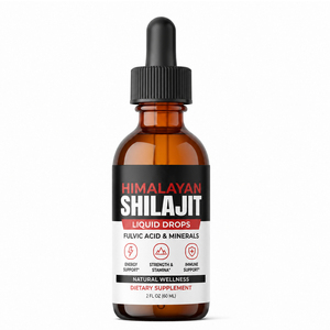 Gouttes de Shilajit de l'Himalaya OEM/ODM – Compléments Alimentaires et Nutritionnels pour le Sport – Antioxydant – Usage Adulte - Product Image 1