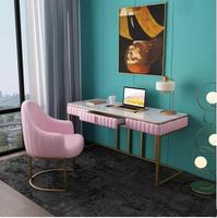 Nouvelle table en marbre à grande planche Bureau d'ordinateur Bureau de patron moderne simple Bureau du président
