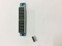 MAX7219 modul kontrol tampilan tabung Digital, layar LED tiga IO merah 8 Digit