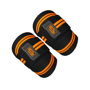 Best Selling High Quality Heavy Duty Knee Support Wrap Customized Color and Logo for <b>Gym</b> Workout and Weight Lifting - Product Image 4