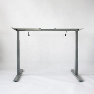 Kaldırma bilgisayar masası bacak ayarlanabilir ergonomik ofis masası çalışma masası mobilya çerçevesi çerçeve elektrikli genişleyen masa mekanizması - Product Image 6