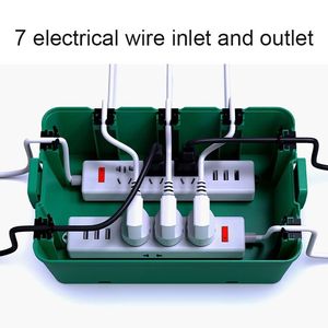 Vàng suppler PP + Vật liệu cao su Hộp nối ngoài trời không thấm nước kết nối điện hộp - Product Image 4