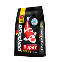 Nourriture pour poissons d'ornement, nourriture pour Koi, export, série Super, haute teneur en protéines, croissance rapide, haute qualité, 15kg/20kg, flottante
