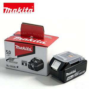 Batería de Litio de Repuesto de 18V y 5Ah para <span class=keywords><strong>Makita</strong></span> BL1840 BL1830B <span class=keywords><strong>BL1850B</strong></span> BL1850 BL1860 BL1815, Directo de Fábrica - Product Image 1