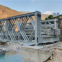 Proveedor confiable: Puentes Bailey de acero prefabricados de alto rendimiento