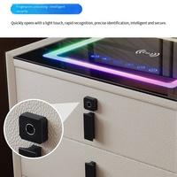Chevet intelligent moderne avec haut-parleur et lecteur d'empreintes digitales, fabriqué en Chine
